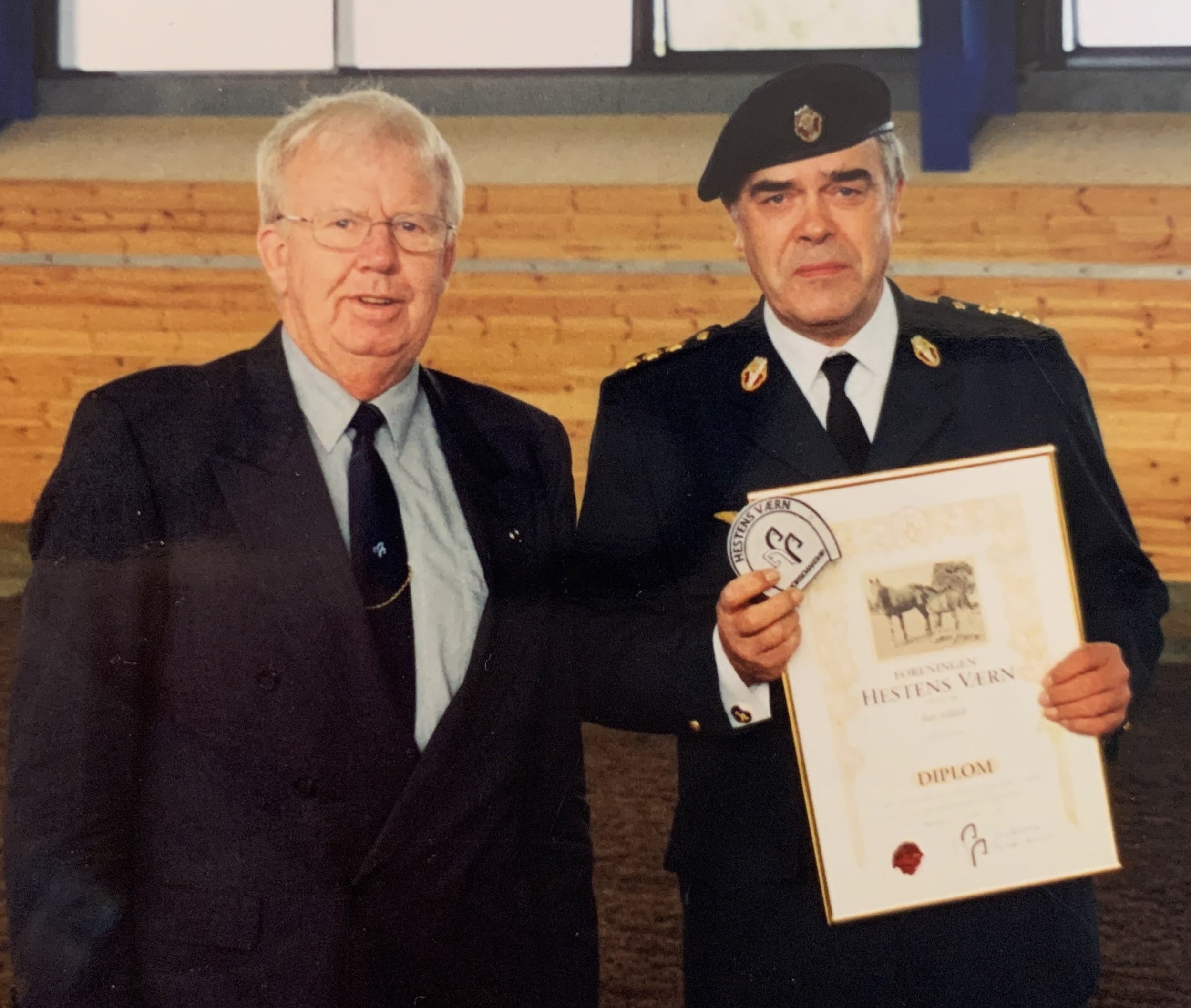 foto: Asger Schou Sørensen og Oberst Kidde, september 2003